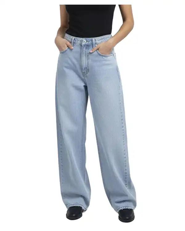 شلوار جین زنانه آبی روشن سوپردرای Superdry کد 6036007