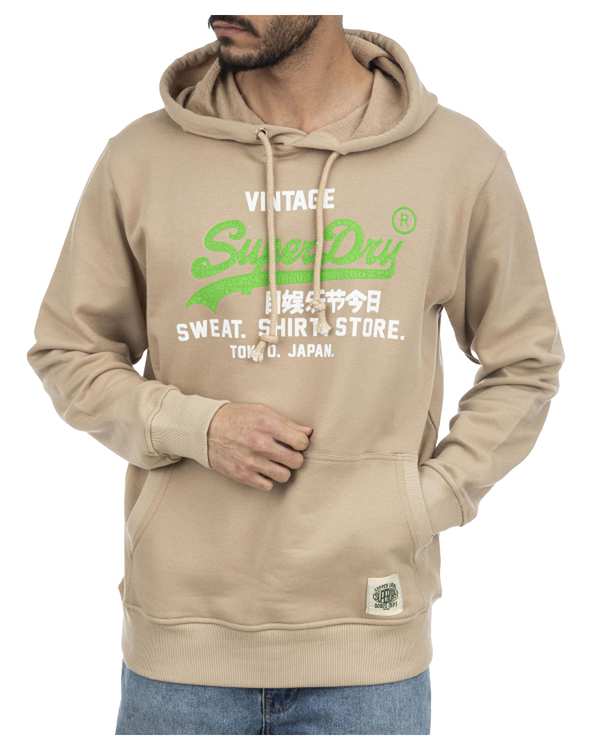 هودی مردانه خاکی سوپردرای Superdry کد M12A31002C