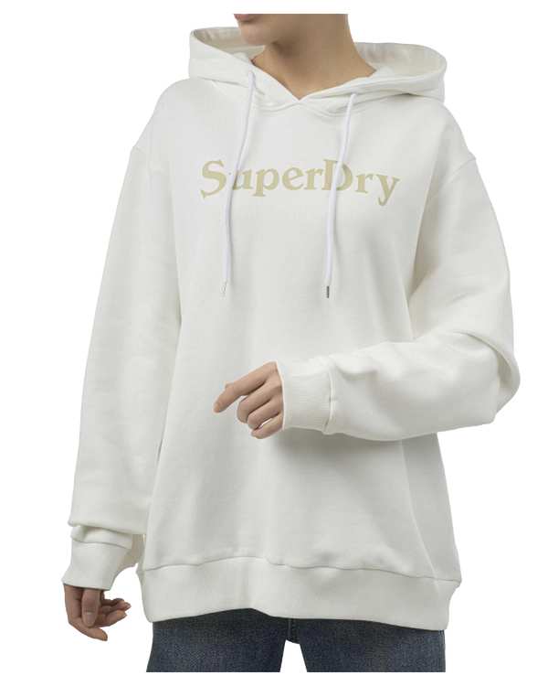 هودی زنانه سفید سوپردرای Superdry کد W12A41603C