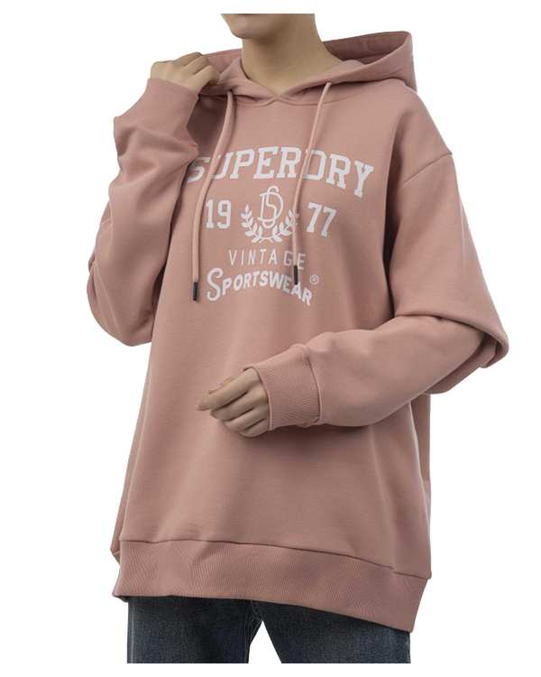 هودی زنانه صورتی سوپردرای Superdry کد W12A41604C