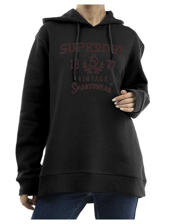هودی زنانه مشکی سوپردرای Superdry کد W12A41604C