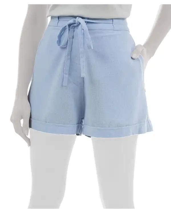 شلوارک زنانه آبی روشن سوپردرای Superdry کد W19S40103T