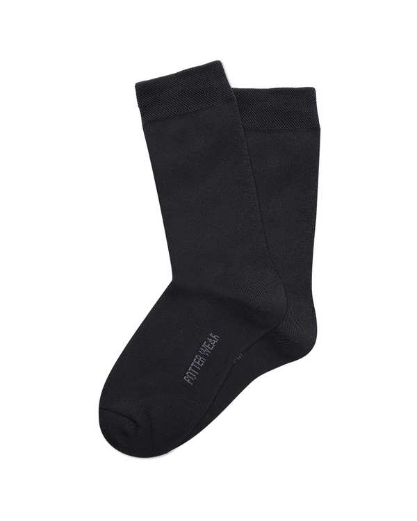 جوراب زنانه ساقدار مشکی پاتر Potter کد 416