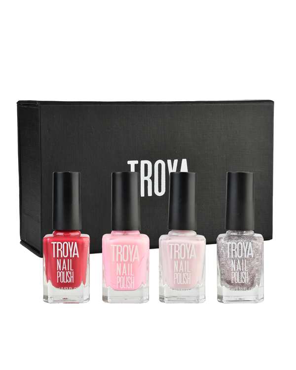 پک لاک ناخن ترویا Troya شماره 02 بسته 4 عددی