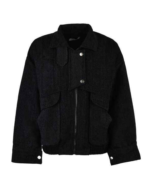 کت بامبر زنانه مشکی سین صاد Sin Saad مدل ماهان کد 40384