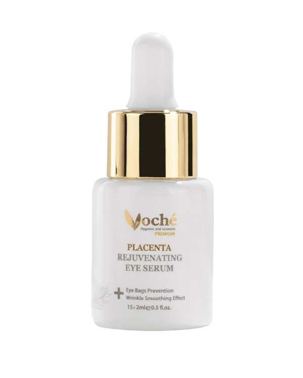 سرم ضد چروک دور چشم وچه Voche حاوی عصاره پلاسنتا نیلوفر آبی 15ml