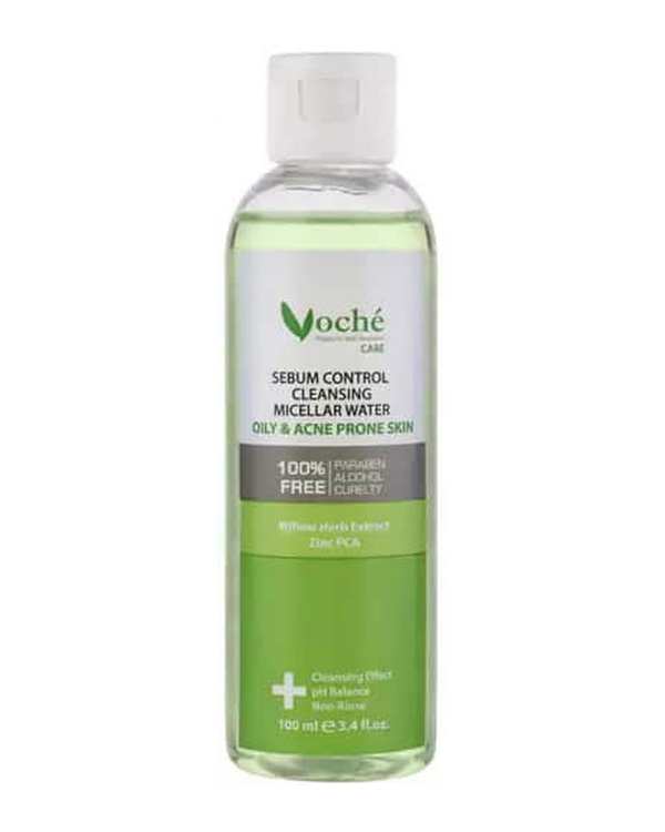 میسلار واتر وچه Voche مناسب پوست چرب و مستعد آکنه سایز مسافرتی 100ml