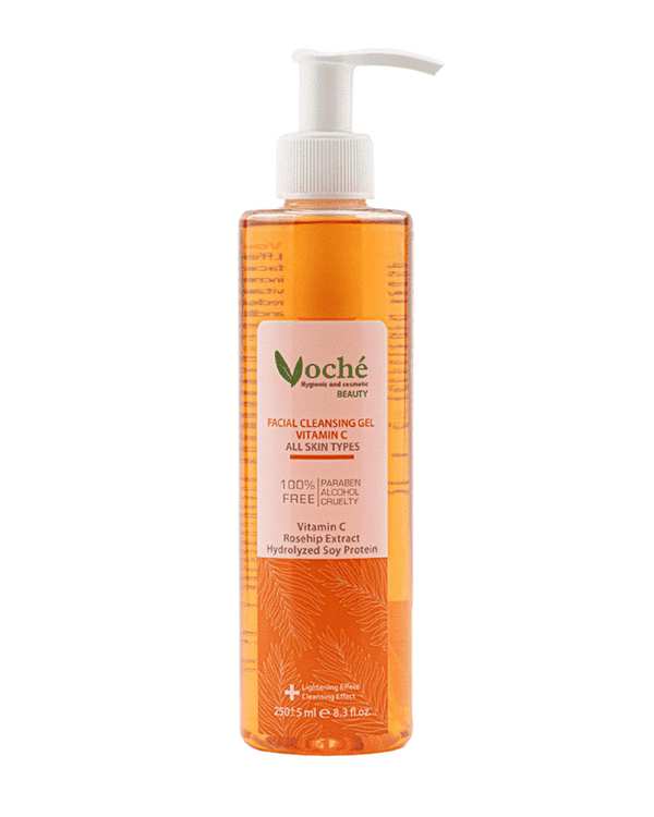 ژل شستشوی صورت وچه Voche حاوی مشتق ویتامین C حجم 250ml