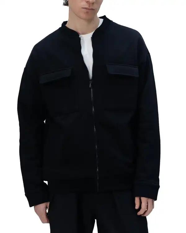 بامبر جکت مردانه مشکی نفیر ور Nafir Wear کد 61160