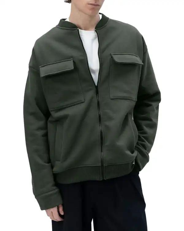 بامبر جکت مردانه سبز تیره نفیر ور Nafir Wear کد61160