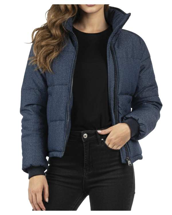 کاپشن جین زنانه سرمه ای ریس Rees کد 1616006