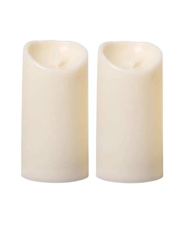 شمع ال ای دی مدل شعله متحرک کد 15 مجموعه 2 عددی