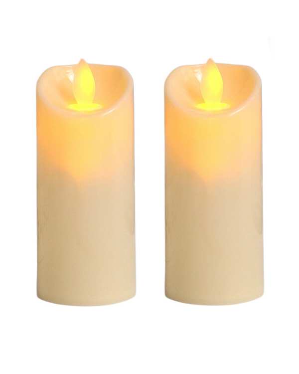 شمع ال ای دی مدل شعله متحرک کد 11 مجموعه 2 عددی