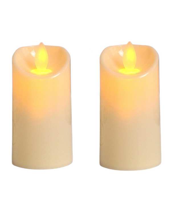 شمع ال ای دی مدل شعله متحرک کد 09 مجموعه 2 عددی