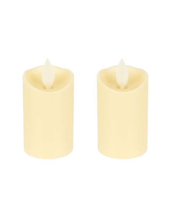 شمع ال ای دی مدل شعله متحرک کد 07 مجموعه 2 عددی