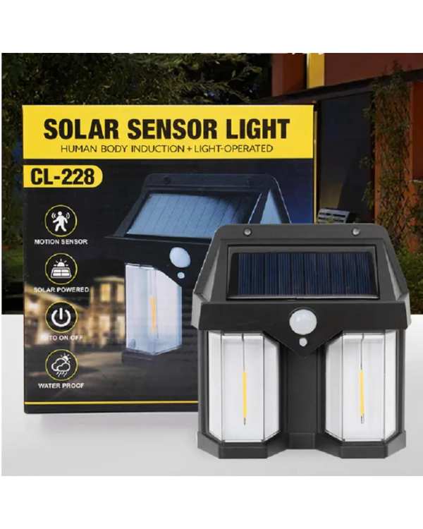 چراغ دیواری خورشیدی سولونیکس Solonix مدل CL-228 - تصویر 3