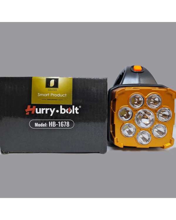 نورافکن دستی قرمز سولونیکس Solonix مدل HB-1678 - تصویر 4