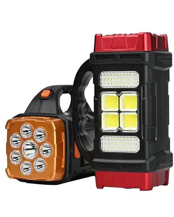 نورافکن دستی قرمز سولونیکس Solonix مدل HB-1678 - تصویر 7