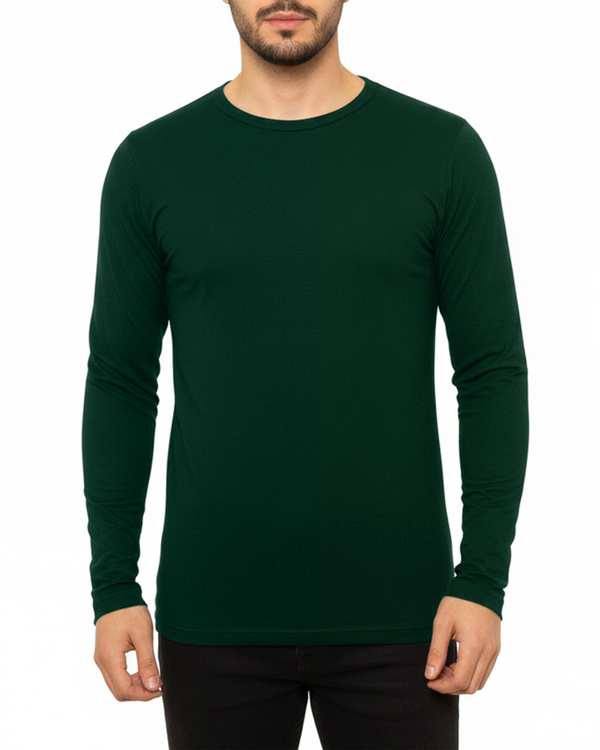 تیشرت مردانه آستین بلند سبز یشمی آماهی Amahi کد ATLYS9