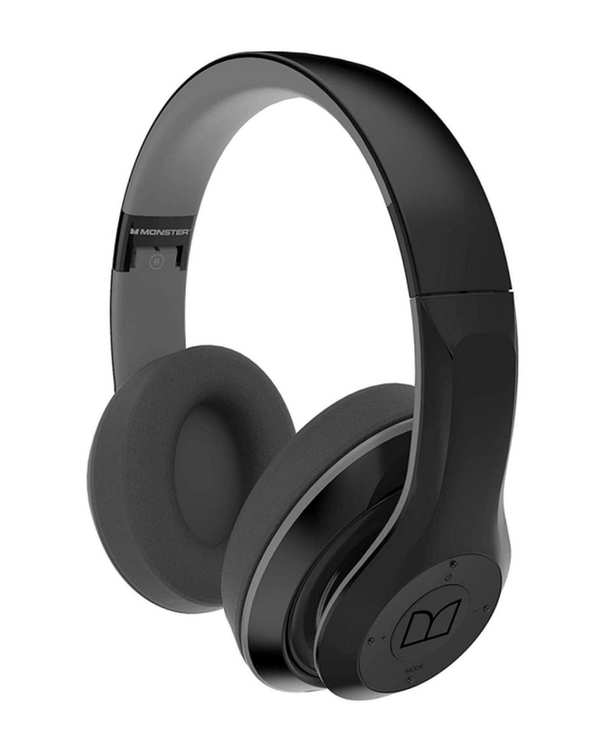 هدفون بلوتوثی مشکی مانستر مدل N-Tune450