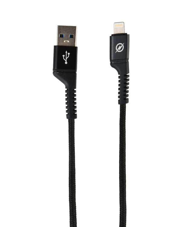 کابل شارژ USB به لایتنینگ مشکی موکسوم