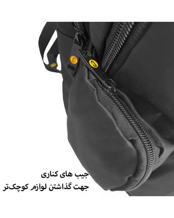 کوله پشتی مشکی کاترپیلار مدل CAT00902 - تصویر 11