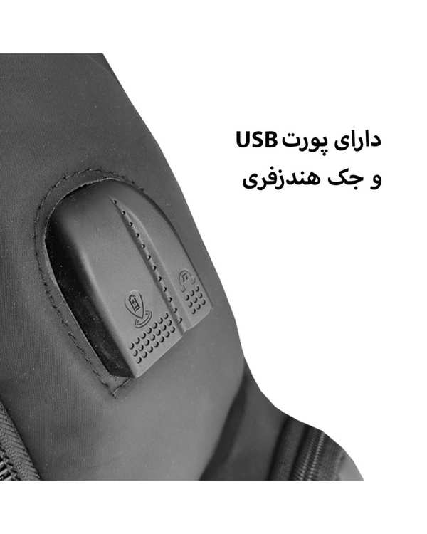 کوله پشتی مشکی کاترپیلار مدل CAT00902 - تصویر 13