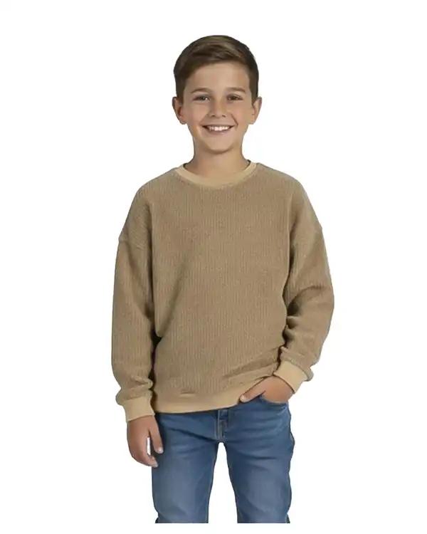 سویشرت پسرانه نسکافه ای مرینو Merino کد 1840