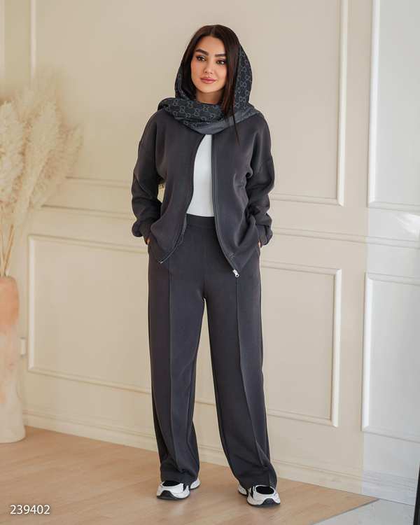 ست سویشرت و شلوار زنانه اویشو نوک مدادی آماهی Amahi مدل روهان کد AA2394