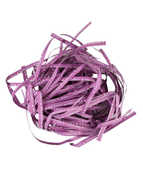 پوشال بنفش دلربا Delroba طرح I LOVE YOU