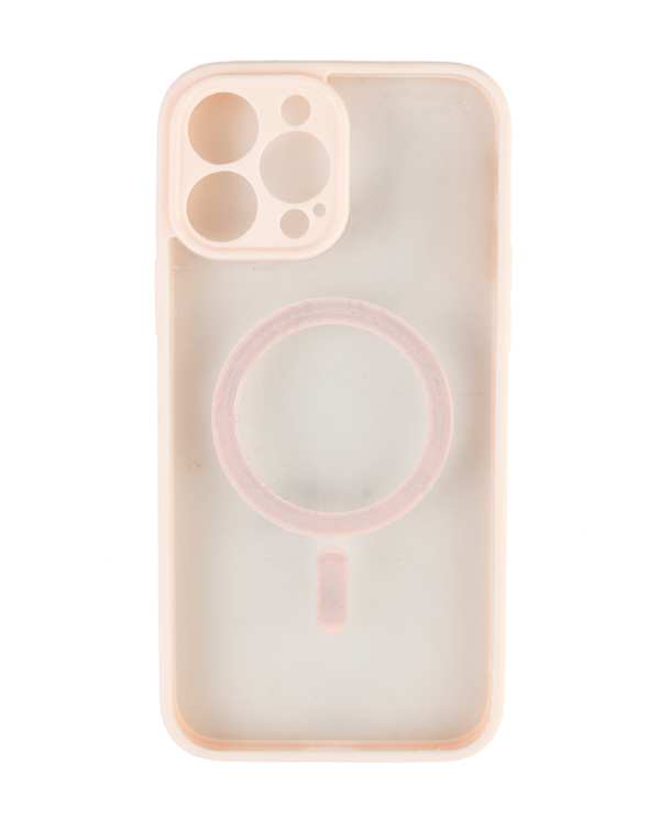 کاور موبایل مدل مگ سیف صورتی مناسب برای گوشی اپل iPhone 13 Pro Max