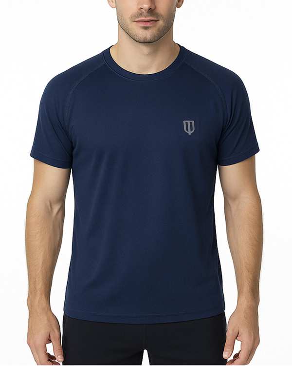تیشرت ورزشی مردانه سرمه ای یونی پرو Unipro کد 912124102