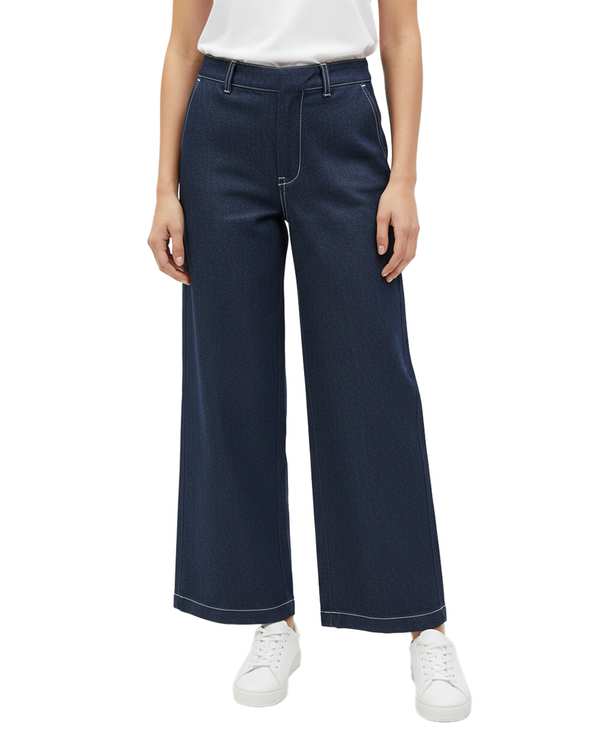 شلوار جین زنانه سرمه ای سین صاد Sin Saad مدل roomi