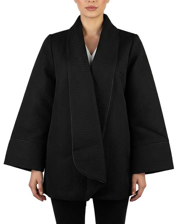 مانتو کتی زنانه مشکی سین صاد Sin Saad مدل sibela