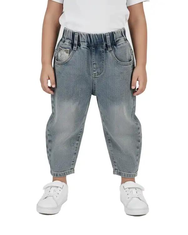 شلوار جین بچگانه مام استایل آبی سارالی کیدز