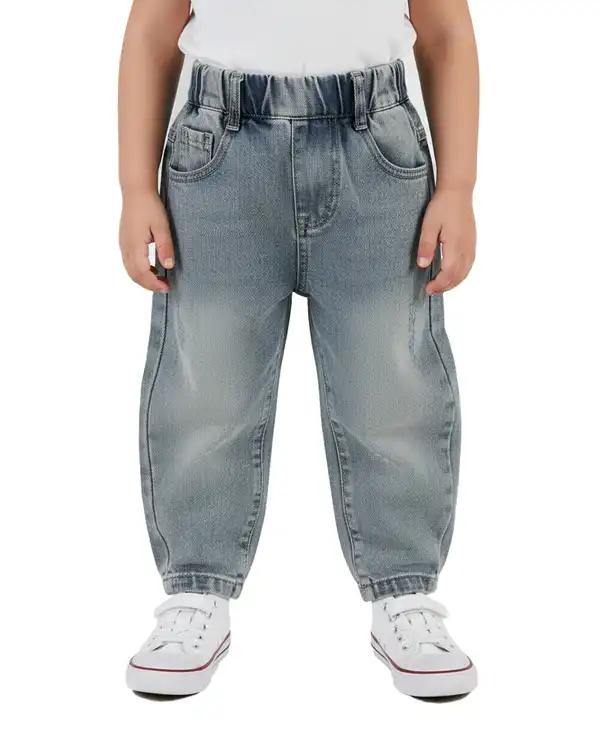 شلوار جین بچگانه مام استایل آبی سارالی کیدز مدل SMILEY BABY