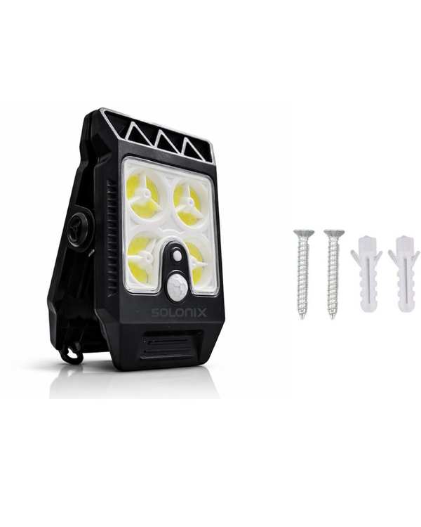 چراغ پارکی خورشیدی سولونیکس Solonix مدل کلیپسی کد YX-671C - تصویر 2