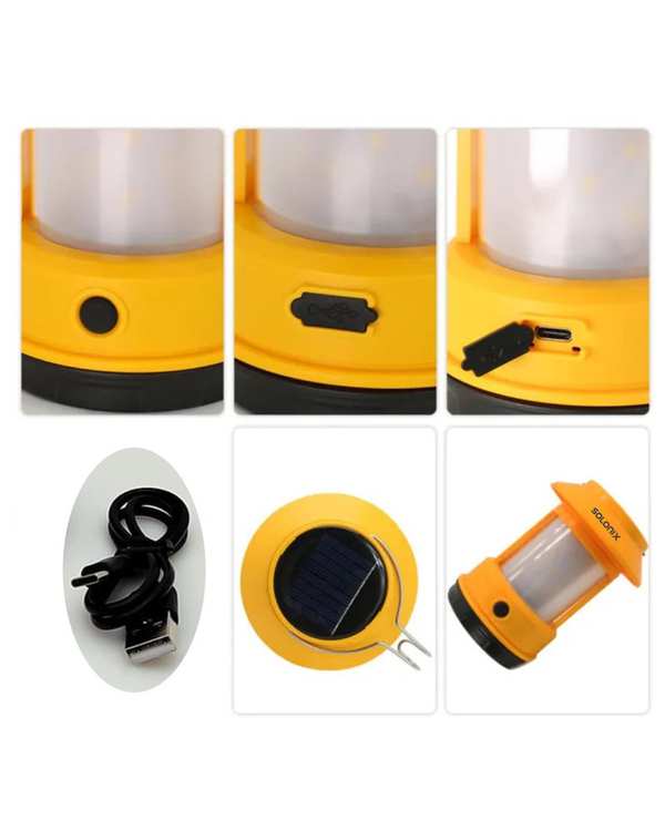 چراغ فانوسی شارژی سولونیکس Solonix مدل 7998 - تصویر 5
