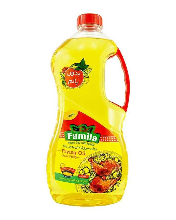 روغن سرخ کردنی بدون پالم فامیلا 1620 گرم