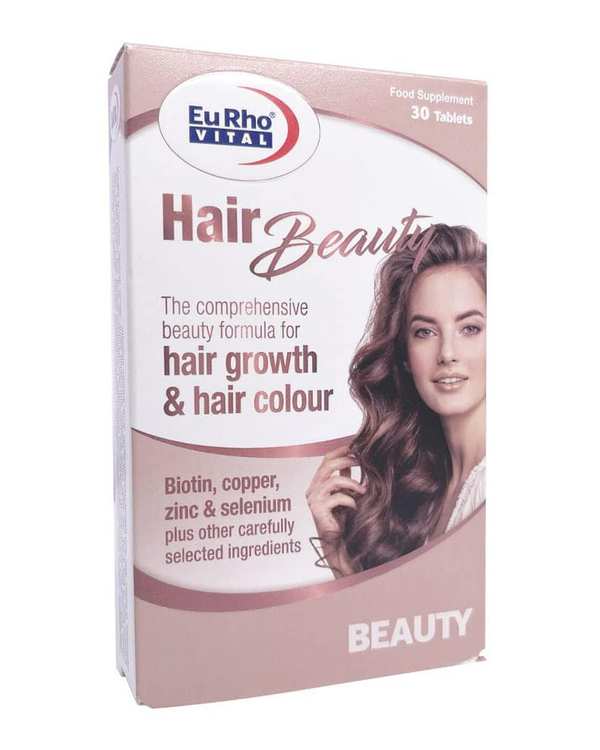 قرص هیر بیوتی یوروویتال بسته 30 عددی