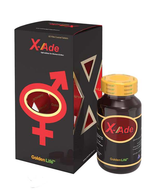 قرص تقویت کننده ایکس اید گلدن لایف بسته 60 عددی