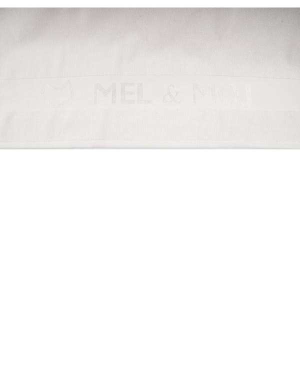 حوله استخر و حمام سفید مل اند موژ Mel & Moj کد U09261 - تصویر 7