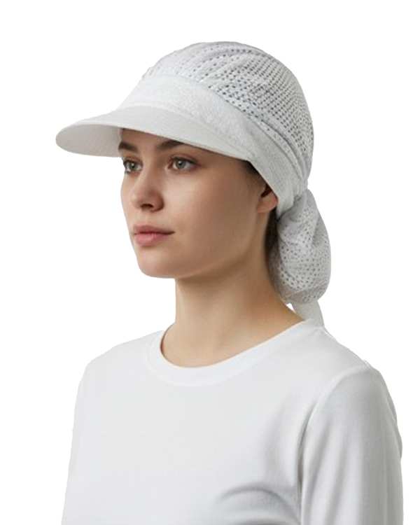 کلاه زنانه سفید تارتن Tartan کد 11299476