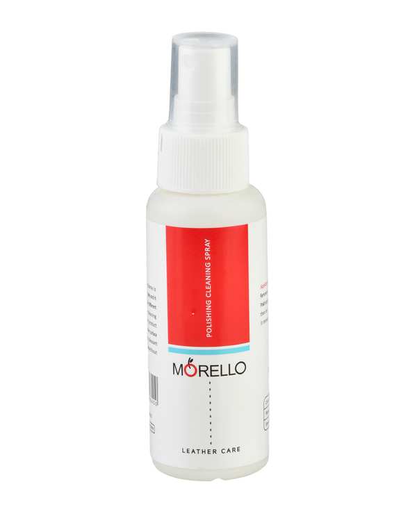 اسپری تمیز کننده پولیشی چرم بی رنگ مورلو Morello حجم 60ml