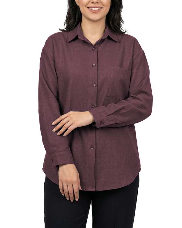 شومیز زنانه بنفش کد 351