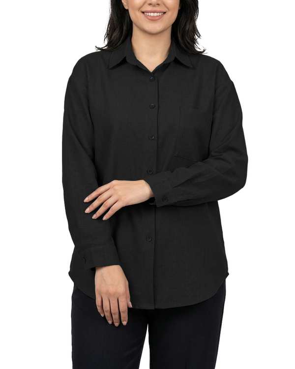 شومیز زنانه مشکی کد 352