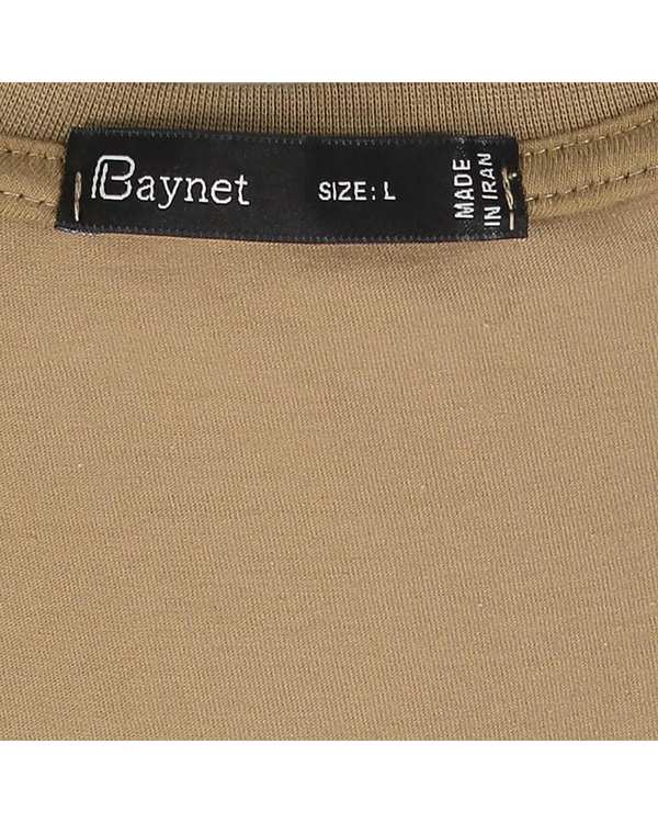 تیشرت مردانه آستین کوتاه کرم باینت Baynet مدل 6-767 - تصویر 8