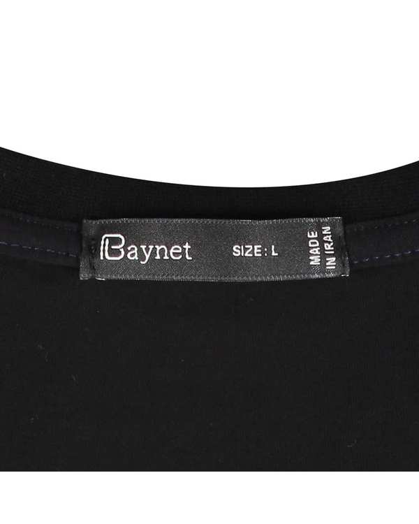 تیشرت مردانه آستین کوتاه مشکی باینت Baynet مدل 3-536 - تصویر 5