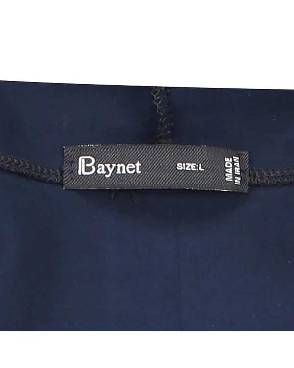 تیشرت مردانه کلاهدار آستین کوتاه سرمه ای باینت Baynet مدل 11-323 - تصویر 5