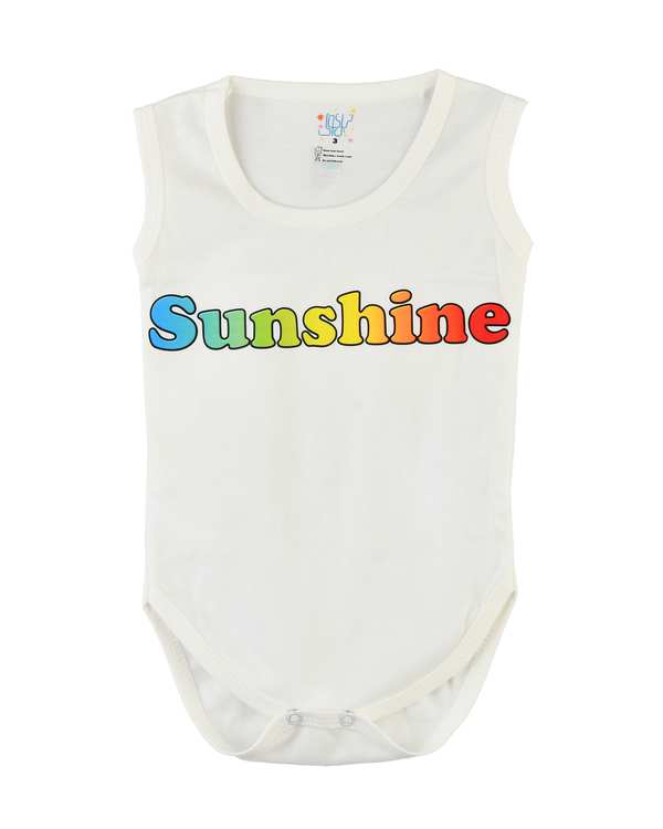بادی نوزادی سفید استخوانی نیل کوک Nilkouk مدل eco Sunshine
